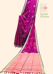 Kasuti Ter Handwoven Cotton Saree